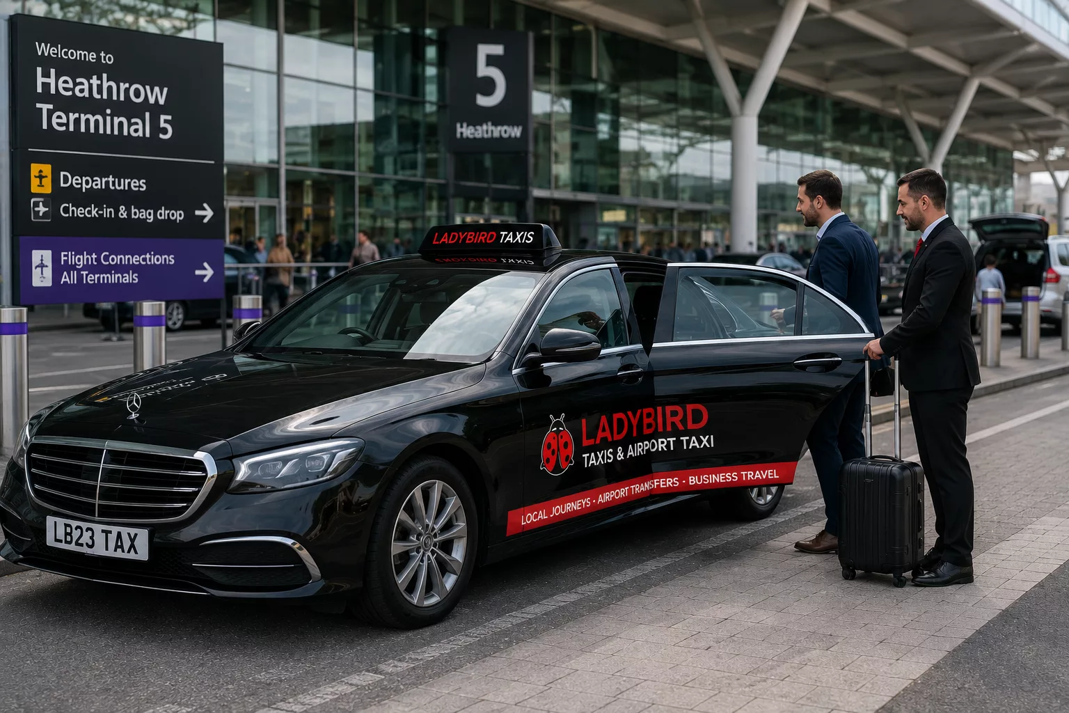 Top Taxi Companies Serving Farnborough Residents 2 Farnborough to Heathrow airport taxi transfer service