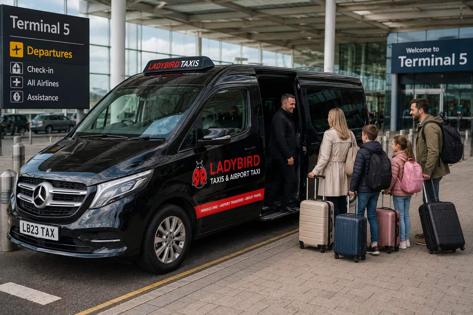 Top Taxi Companies Serving Farnborough Residents 4 Minibus taxi hire for group travel and airport transfers from Farnborough
