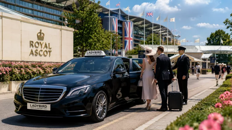 Taxi from Royal Ascot to London Heathrow Airport and nearby hotels