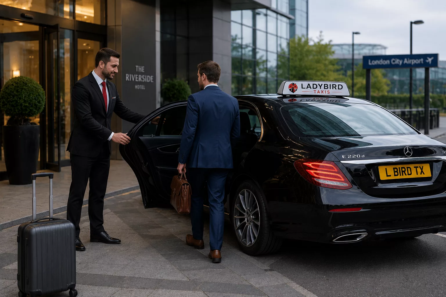 London City to Sandhurst Taxi Service 4 Executive chauffeur transfer from London City Airport to Sandhurst