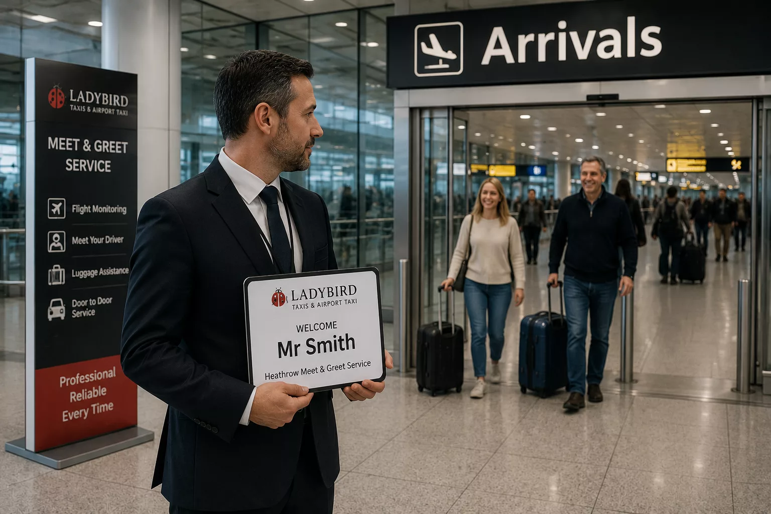 Heathrow to Aldershot Taxi Service 2 Heathrow Airport taxi Meet and Greet service for Aldershot passengers