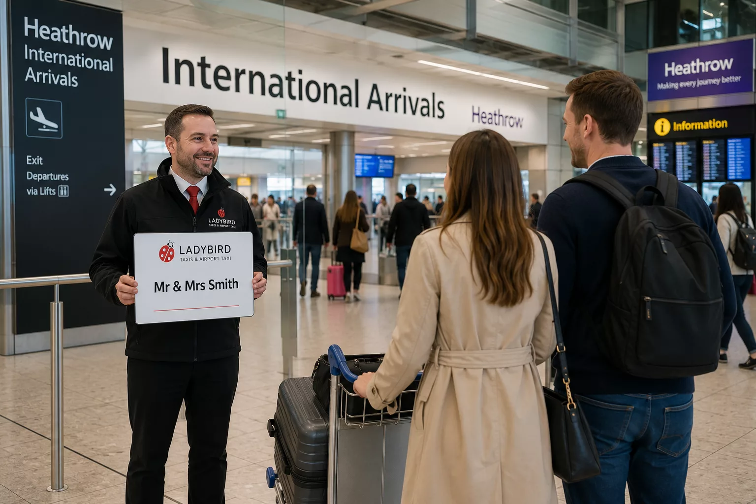 Heathrow to Deepcut Taxi Service 2 Heathrow Airport Meet and Greet taxi service for Deepcut passengers