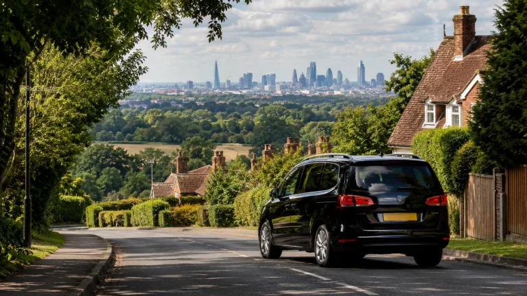 Taxi from Deepcut to London for pre-booked private hire travel