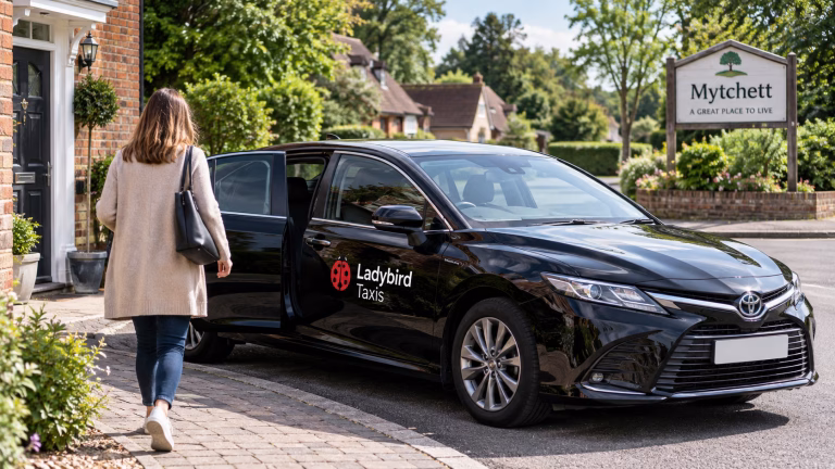 Affordable local taxi ready for pickup in Mytchett